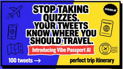 Stop Answering Generic Travel Quizzes. Your Tweets Already Know Where You Should Go.